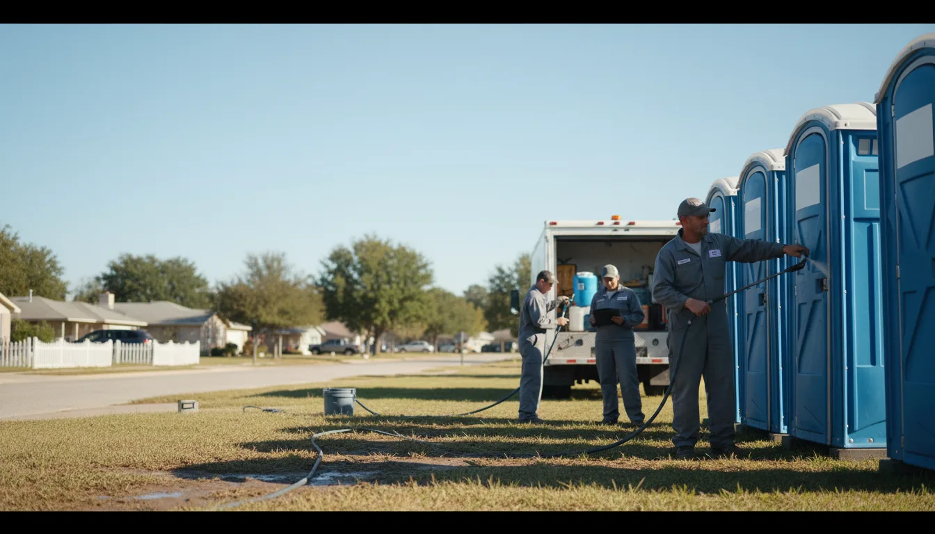 Long-Term Portable Toilet Rental in Oak Ridge, NC near me